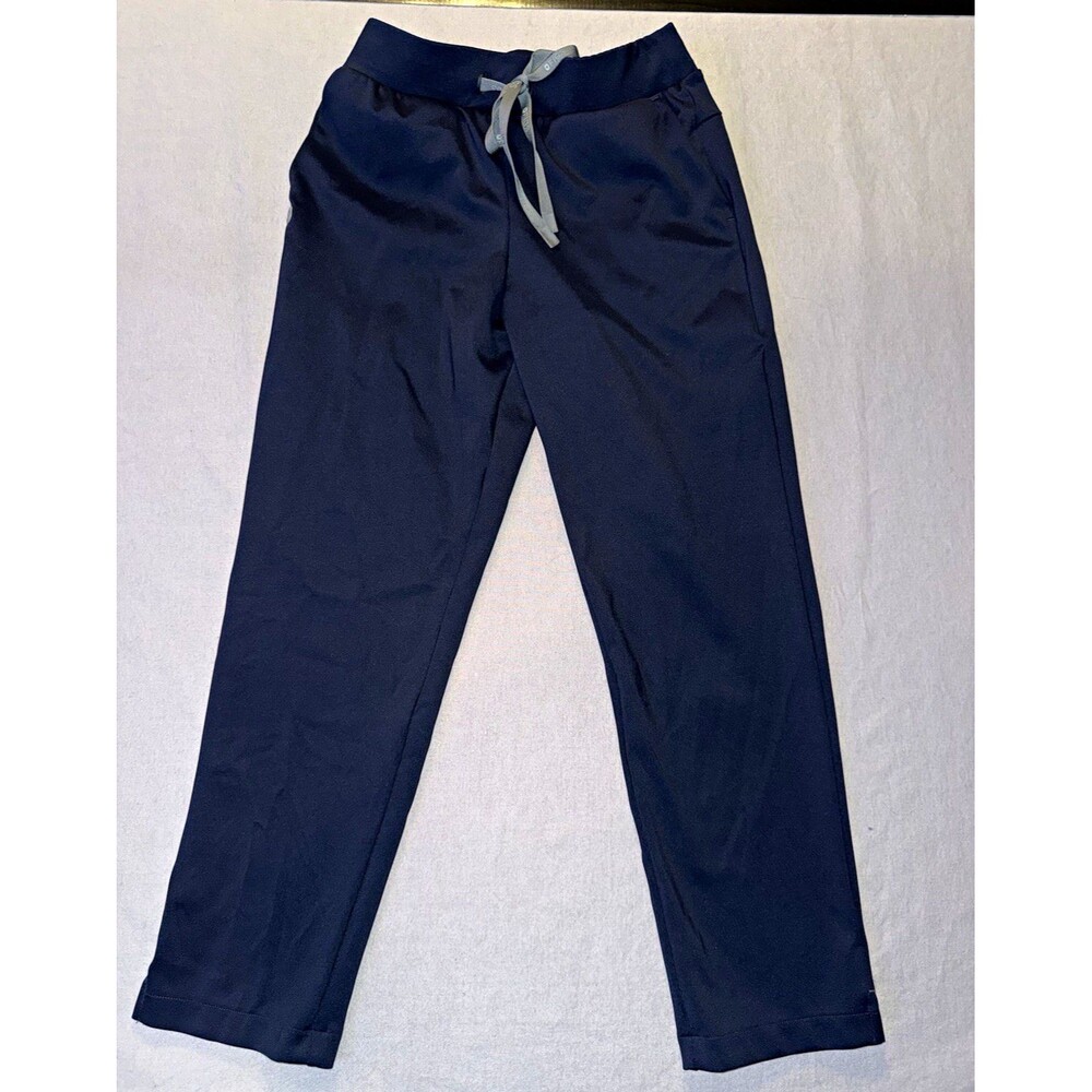 FIGS Women’s Tania Tapered Scrub Pants Size S Navy Solid FORMx